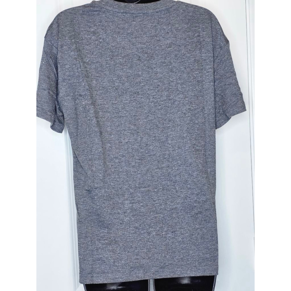 Women's Unbranded Gray Rainbow Heart Short Sleeve Tee M - Picture 2 of 5